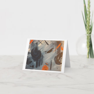 Abstract Art Notecard