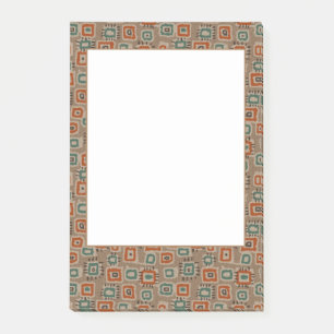 Abstract Art Old Cloth Patches 2 Post-it Notes