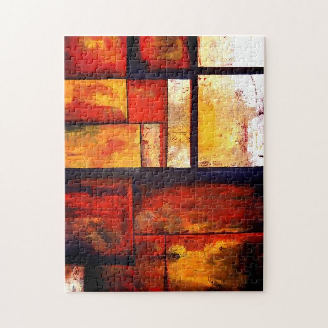 Abstract Art Original Creative Modern Jigsaw Puzzle (Vertical)