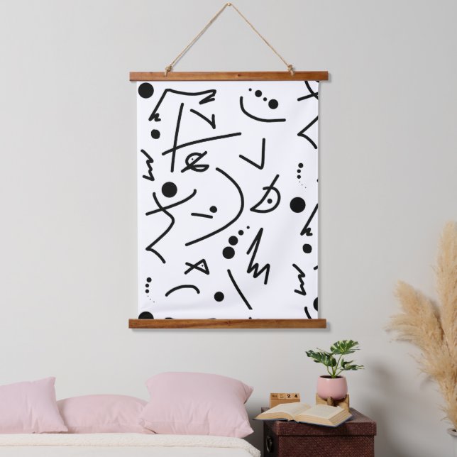 Abstract Art Painting One Of A Kind Hanging Tapestry (Bedroom)