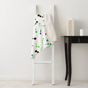 Abstract Art Painting One Of A Kind Throw Blanket
