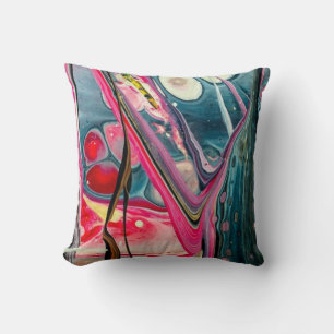 Abstract Art Painting Throw Pillow