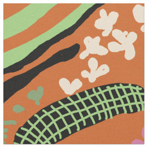 Abstract Art Panting  Fabric