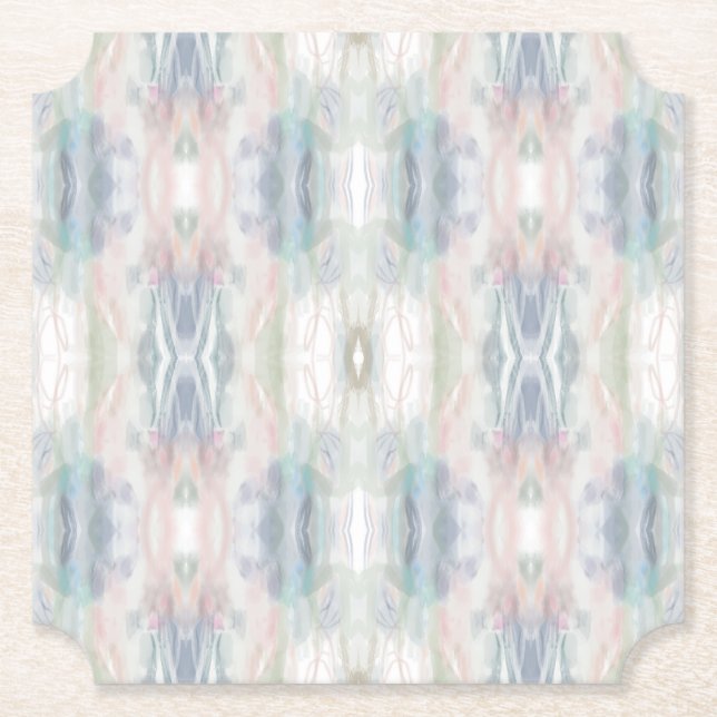 Abstract Art Paper Coasters (Front)
