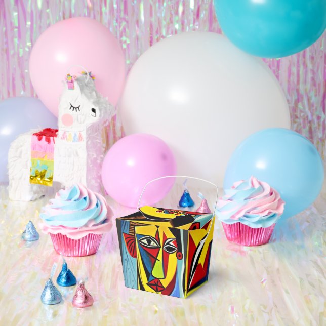 Abstract Art Party Favours Favor Box (Party)