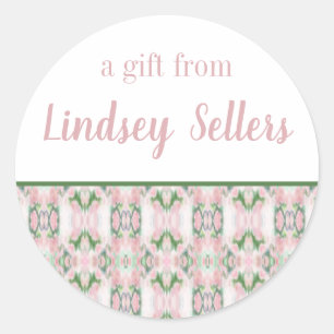 Abstract Art Personalized Gift Stickers