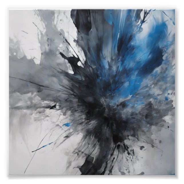 Abstract art photo print (Front)