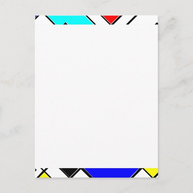 Abstract Art Postcard (Front)