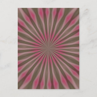 ABSTRACT ART POSTCARD