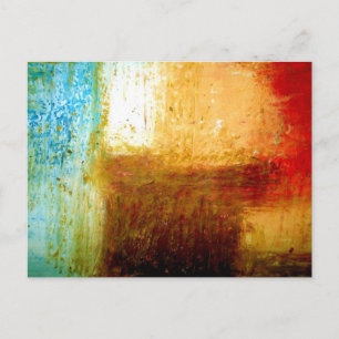 Abstract Art Postcard