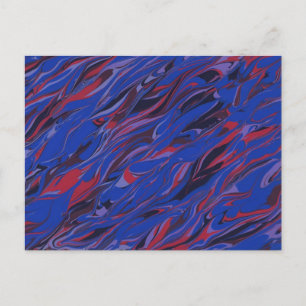 Abstract art postcards
