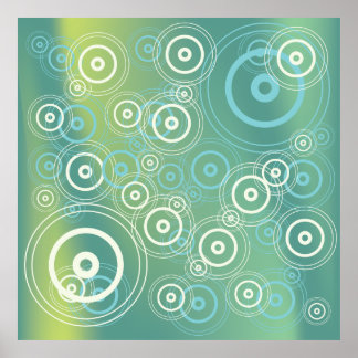 abstract art poster