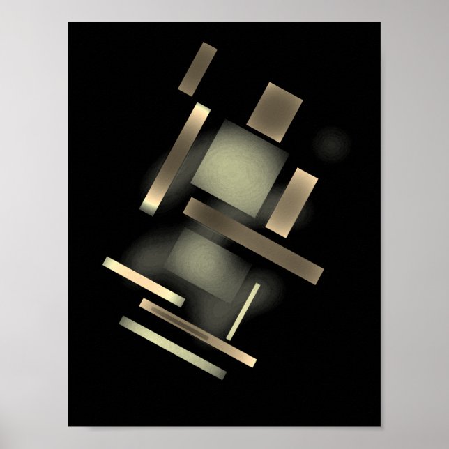 Abstract Art Poster (Front)