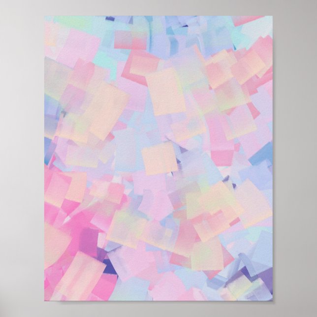 Abstract art poster (Front)