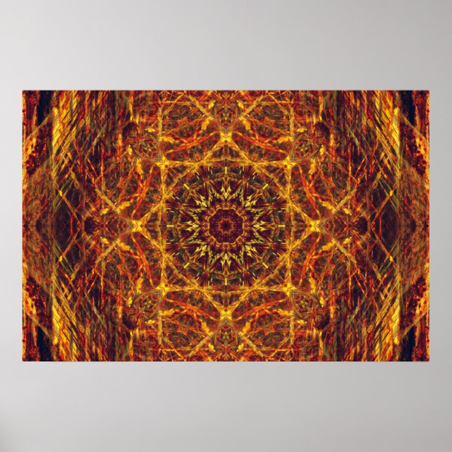 Abstract Art Poster (Front)