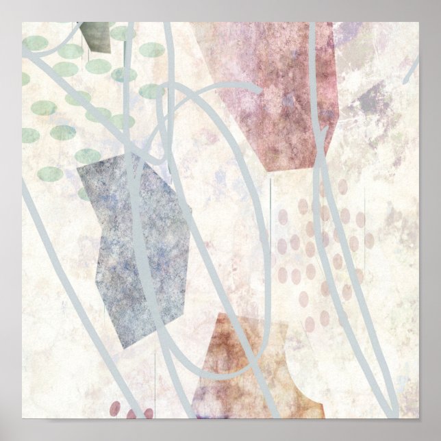 abstract art poster modern wall art decor (Front)