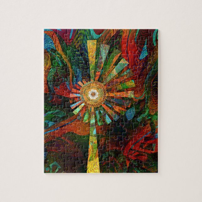 Abstract Art Puzzle (Vertical)