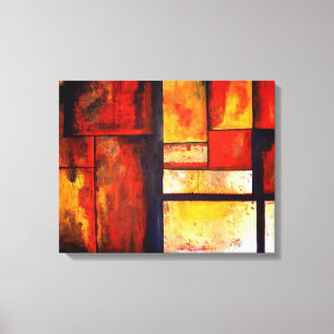 Abstract Art Quad Wrapped Canvas Set