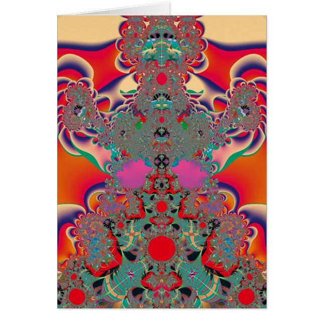 Abstract Art Red Meditation (Front)