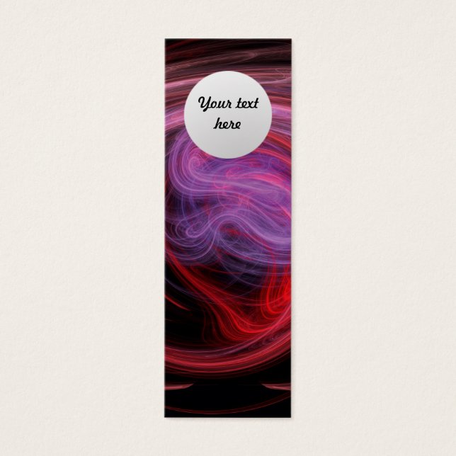 Abstract Art Red Wave (Front)
