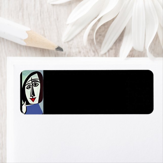 Abstract Art Return Address Label (Insitu)
