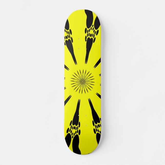 ABSTRACT ART SKATEBOARD (Front)