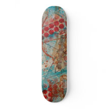 Abstract Art Skateboard Deck
