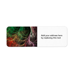Abstract Art Space Fire