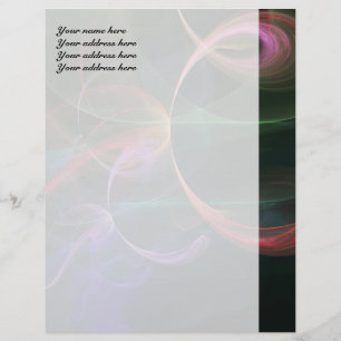 Abstract Art Space Letterhead