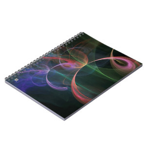 Abstract Art Space Notebook