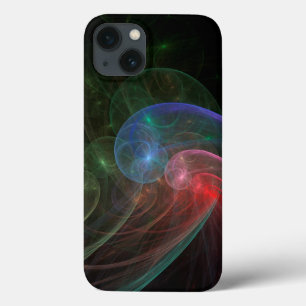 Abstract Art Space Wave iPhone 13 Case
