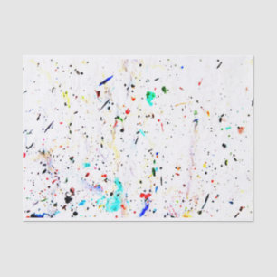 Abstract Art Spotty Pattern Custom Colour Tissue Paper