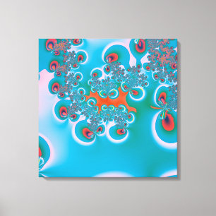 Abstract Art Spring Garden Canvas Print