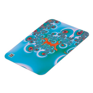 Abstract Art Spring Garden Magnet