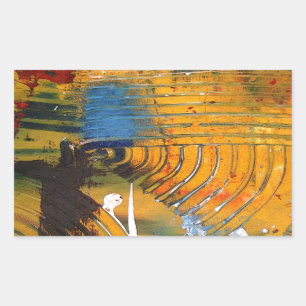 Abstract Art Sticker