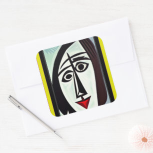 Abstract Art Sticker