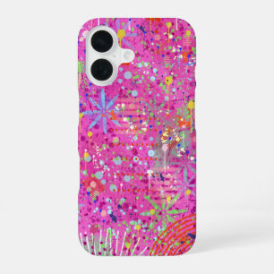 Abstract Art: Summertime Dreams iPhone 16 Case