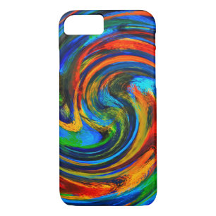 Abstract Art Swirl Colourful Paint Background #10 Case-Mate iPhone Case