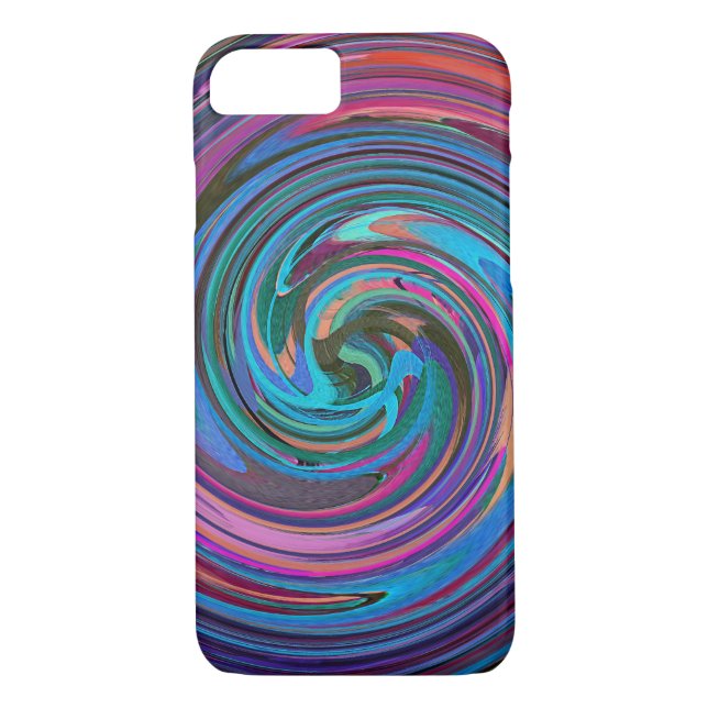 Abstract Art Swirl Colourful Paint Background #20 Case-Mate iPhone Case (Back)