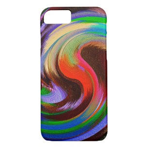 Abstract Art Swirl Colourful Paint Background #26 Case-Mate iPhone Case