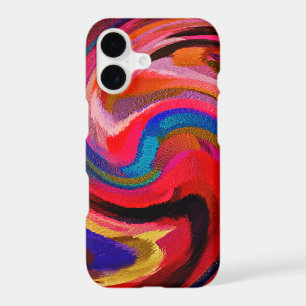 Abstract Art Swirl Colourful Paint Background #27