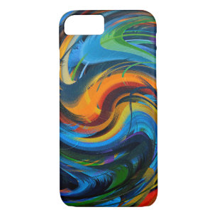 Abstract Art Swirl Colourful Paint Background #30 Case-Mate iPhone Case