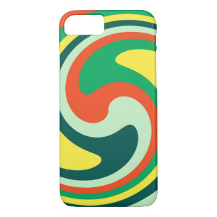 Abstract Art Swirl Colourful Paint Background #3 iPhone 8/7 Case