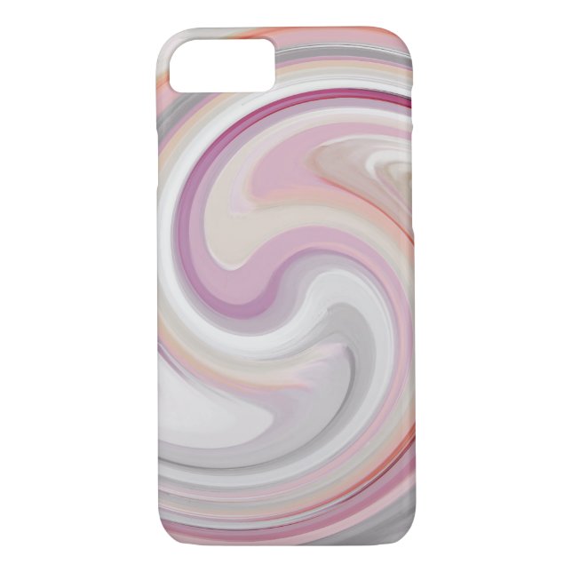 Abstract Art Swirl Colourful Paint Background #4 Case-Mate iPhone Case (Back)