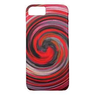 Abstract Art Swirl Colourful Paint Background #8 iPhone 8/7 Case