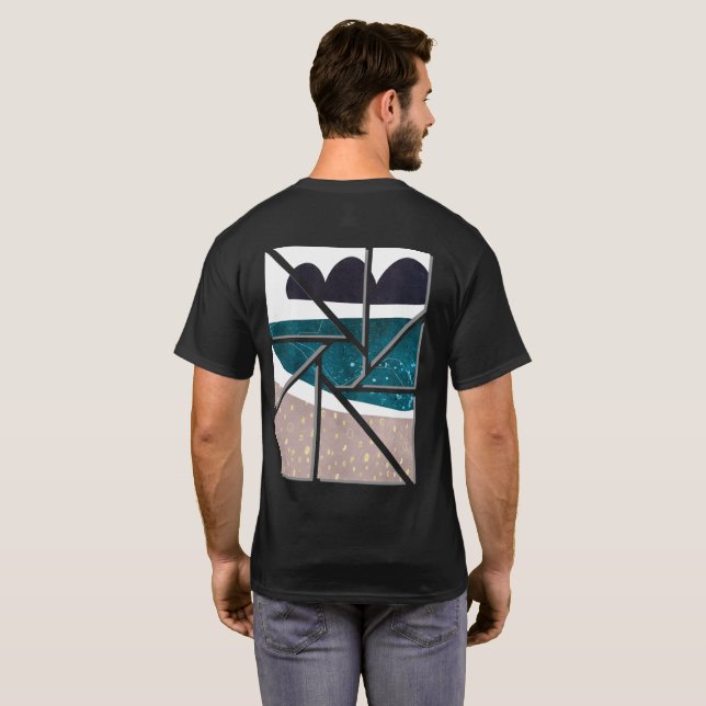 abstract art t-shirt (Back Full)