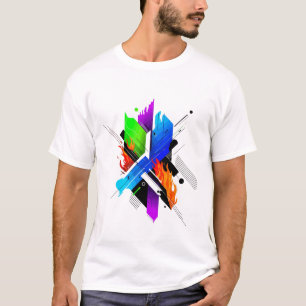 Abstract Art T-Shirt – Unique Modern Design