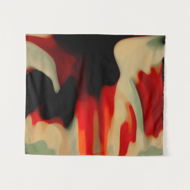 Abstract Art Tapestry (Front (Horizontal))