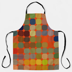 Abstract art texture. Colorful texture. Modern art Apron