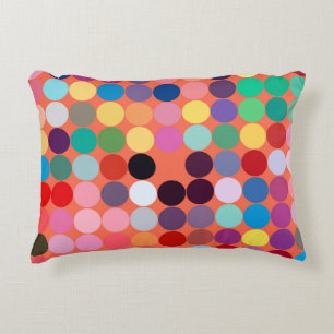 Abstract art texture. Colourful texture. Modern ar Accent Pillow